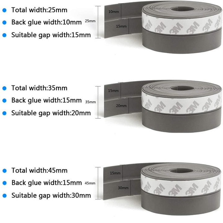 Lisslune | Seal Tight Self-Adhesive Door Bottom Strip