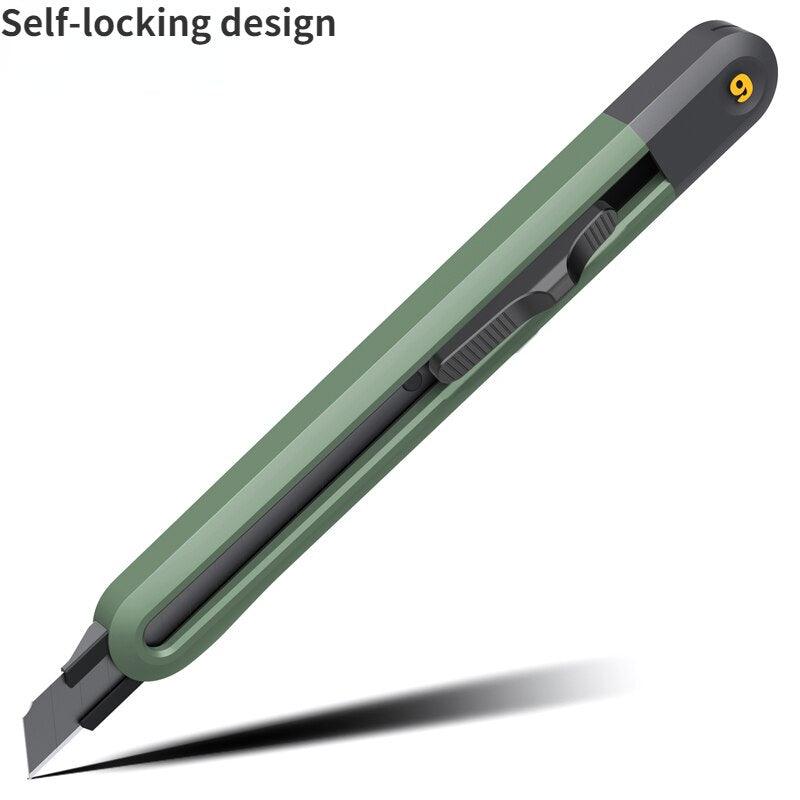 Lisslune | Deli Black SK2 Steel Utility Knife: The ultimate solution for precise cutting