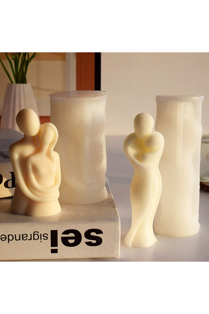 Lisslune | Couple Portrait Candle Shape