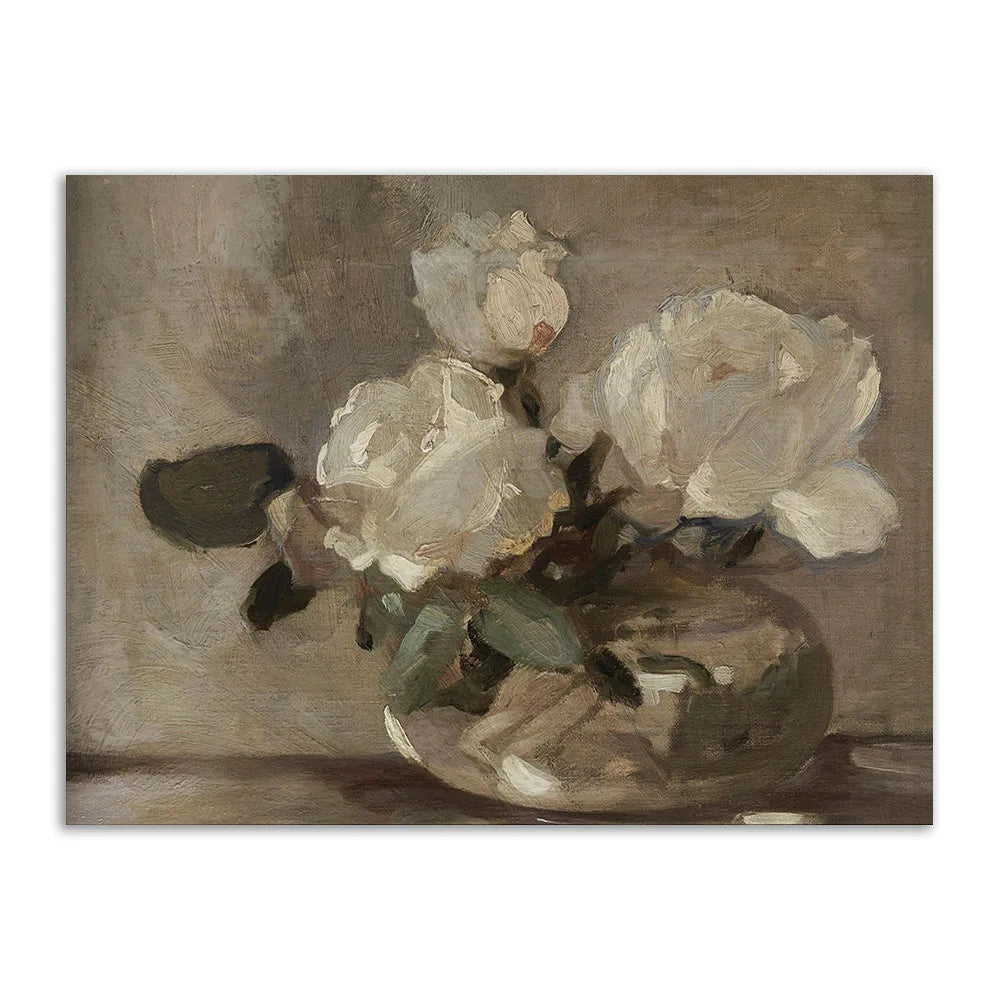 Lisslune | Floral Canvas Poster