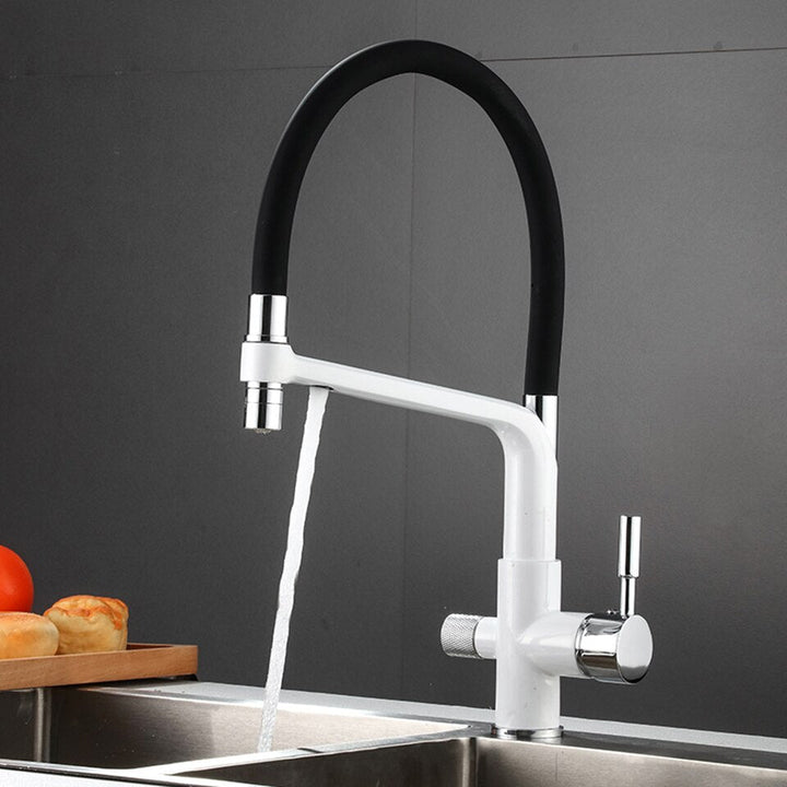 Lisslune | Double Outlet Drinking Water Faucet Filtered Kitchen Faucets