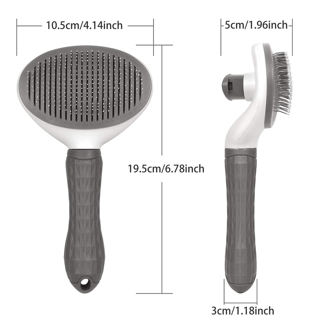 Lisslune | Revolutionary Self-Cleaning Pet Grooming Brush for Dogs and Cats - Effortlessly Remove Tangles!