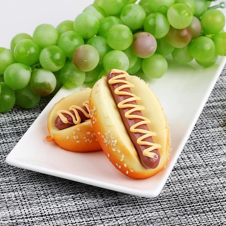 Lisslune | Realistic PU Sausage Advertisement Display Prop for Hotdog Locations