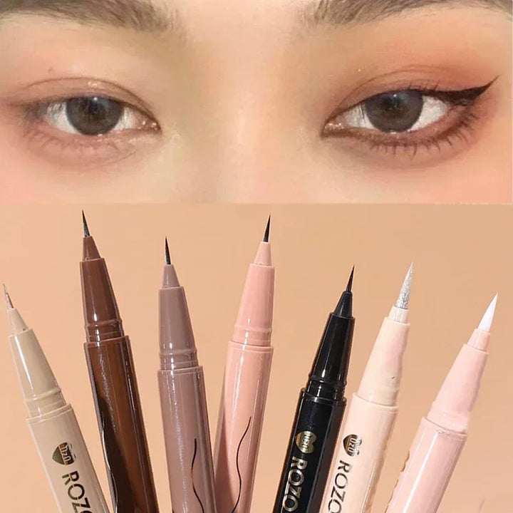 Rynx | 7 Colors Matte Glitter Eyeliner Pencil Waterproof Diamond Champagne Gold Brightening Lying Silk Worm Highlighter Eyeliner Eye Makeup