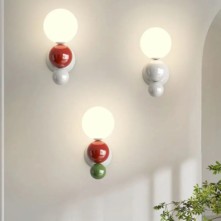 Lisslune | BubbleGlow – Modern spherical wall light
