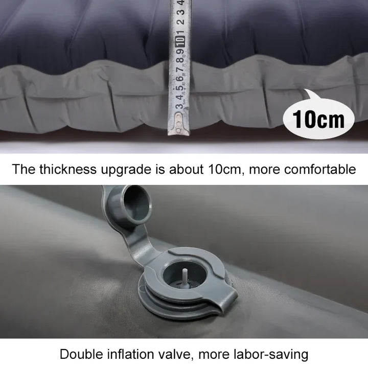 Lisslune | Ultralight Self-Inflating Camping Mattress with Built-in Pump – Eryx