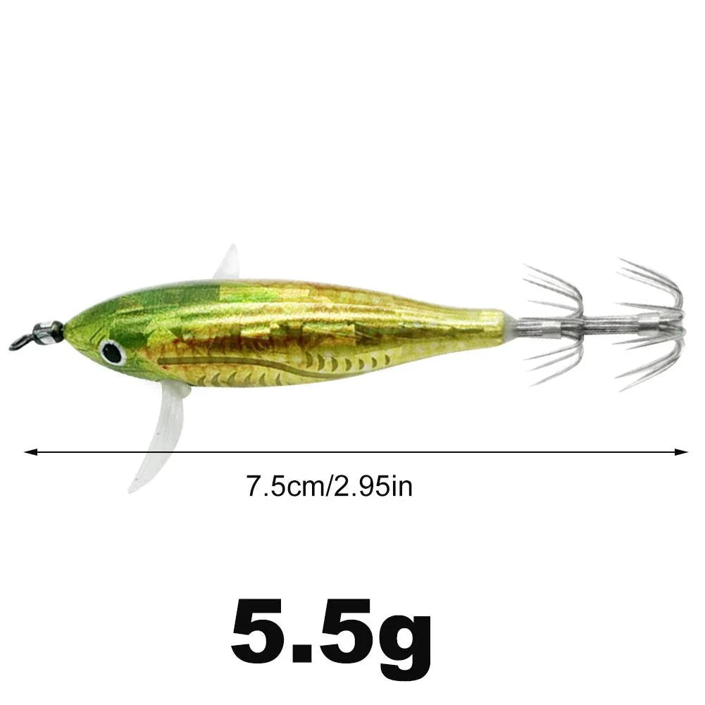 Lisslune | Luminous Laser Egi Lure: Ultimate Tool for Squid Fishing