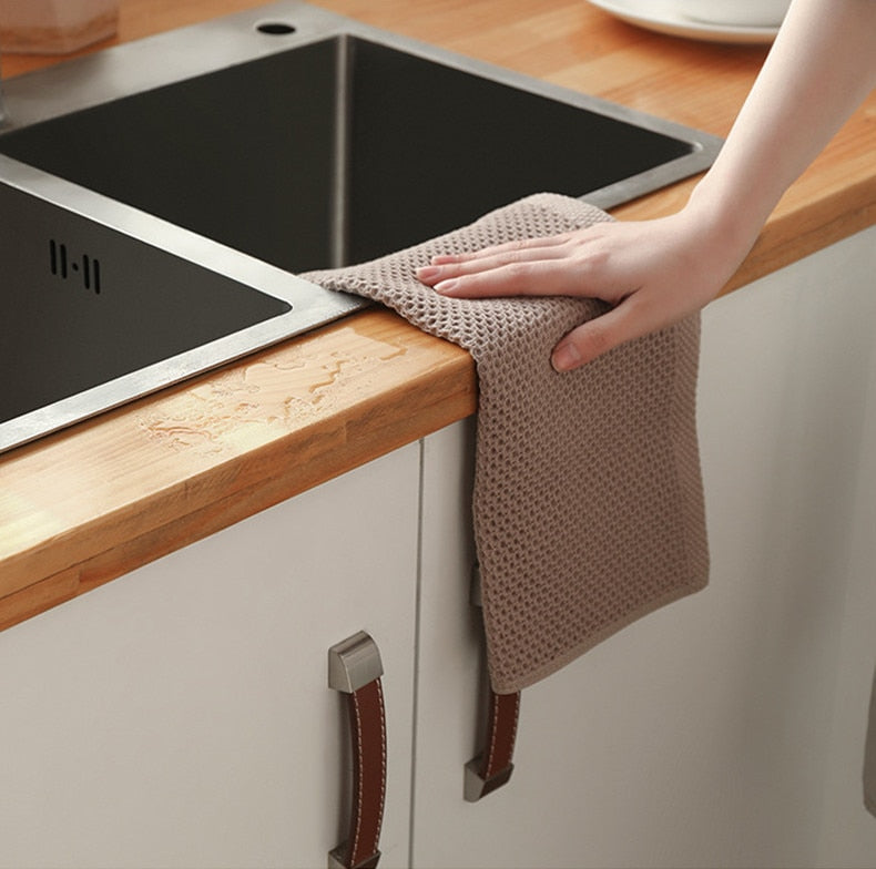 Lisslune | HoneyNest 6-Pack Cotton Honeycomb Hand Towels Set