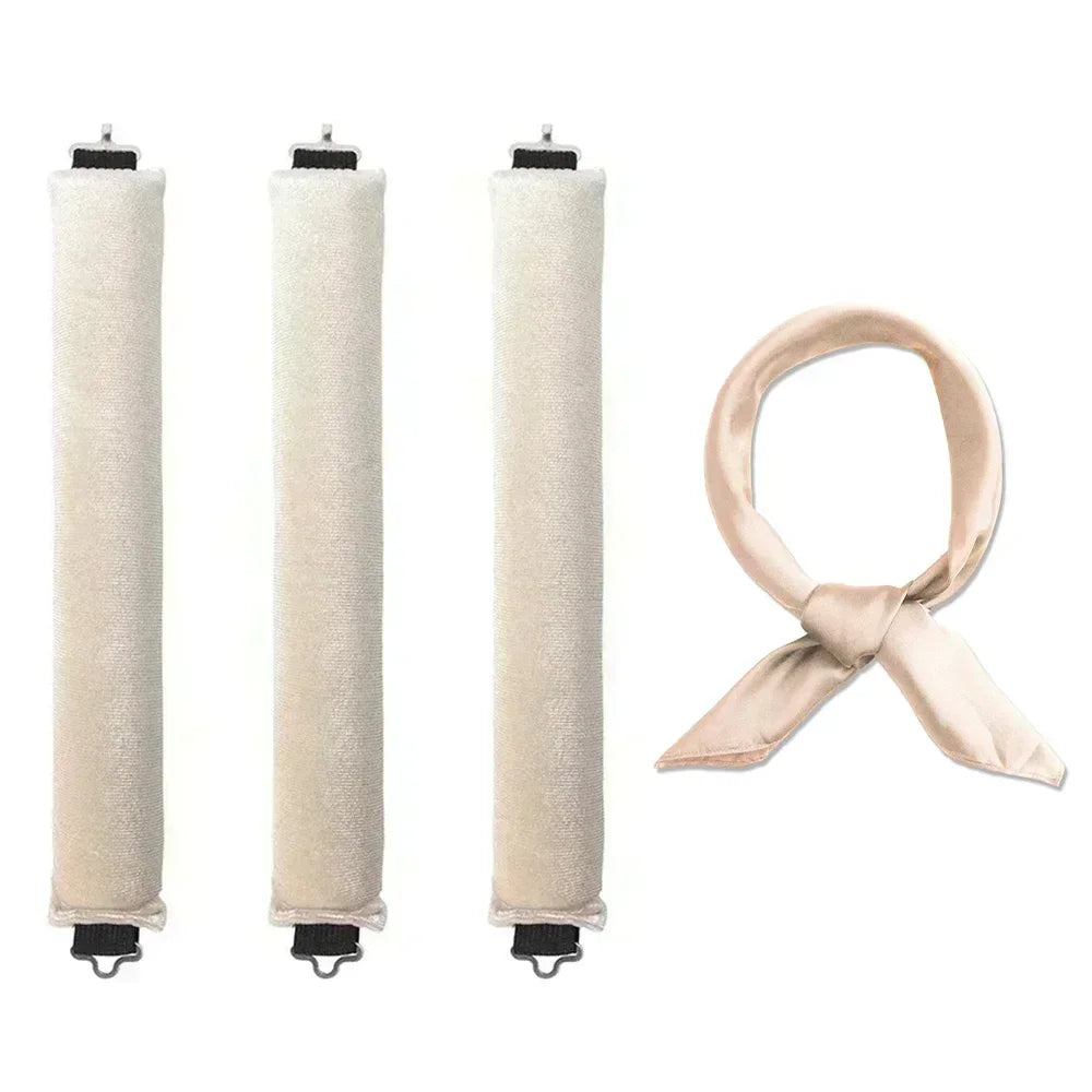 Rynx | Heat-free Velvet Hair Curling Sticks Lazy Curls Roller Heat-free Curls Overnight Heat-free Blow-drying Styling Tool Hair Curling for Sleeping