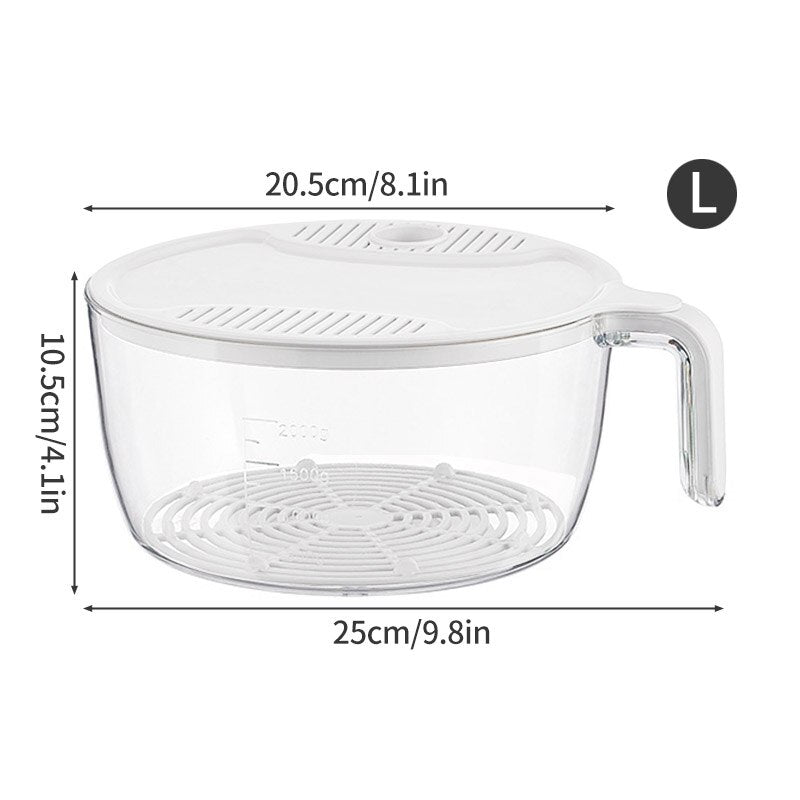 Lisslune | Easy Rice Washer Filter Strainer Basket