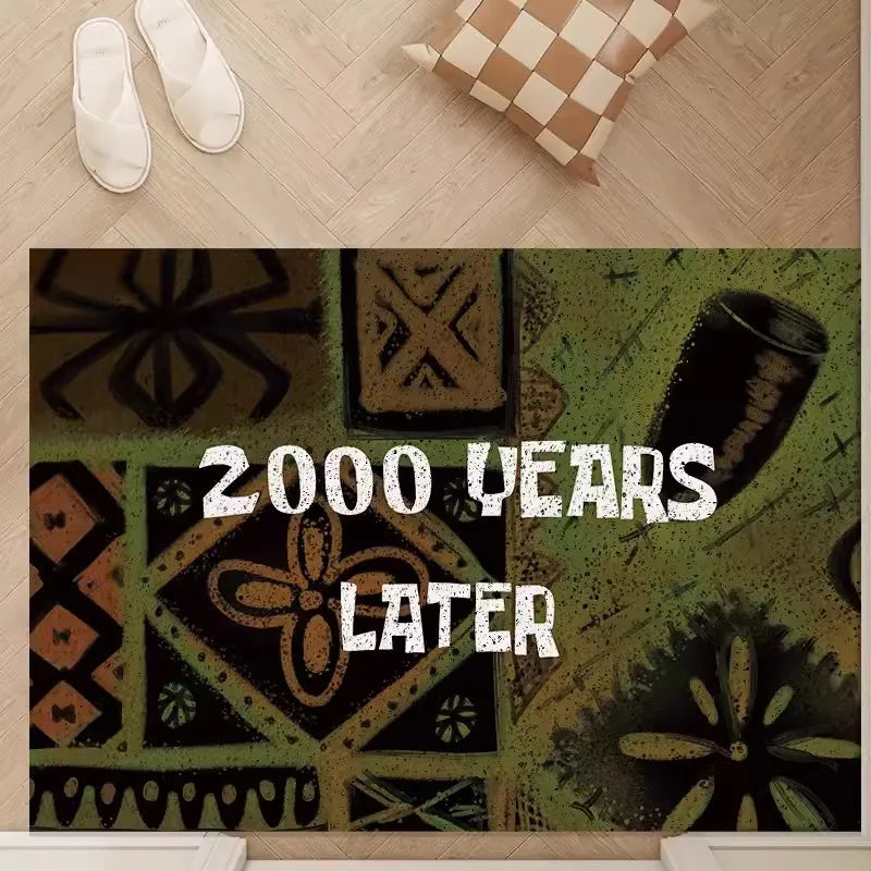 Rynx | Cuttable PVC Letters Welcome Doormat Funny Message Entrance Mat Carpet Anti Dust Door Mat Outdoor Home Decor