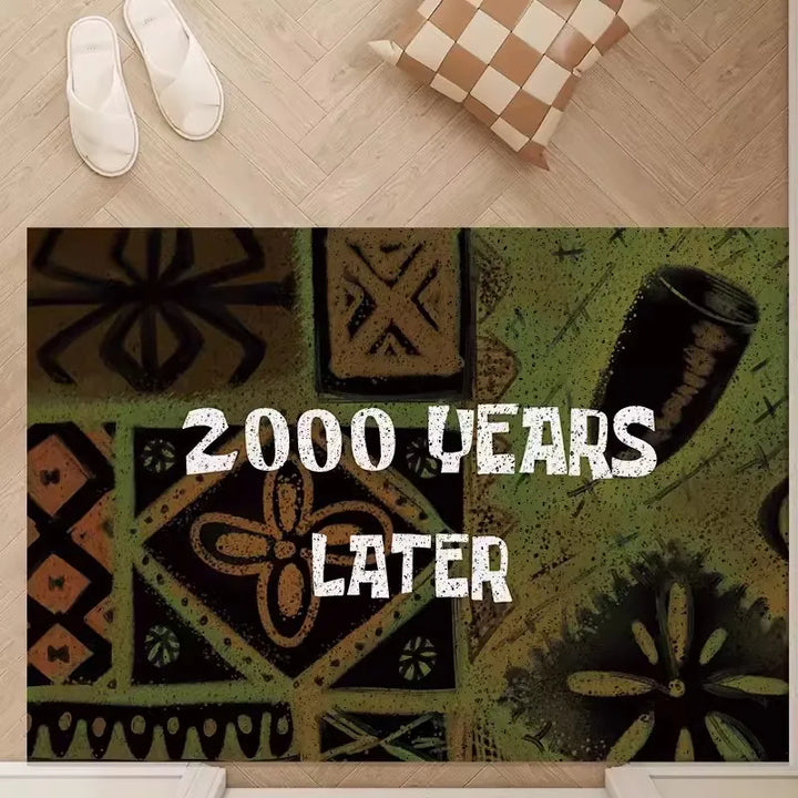 Rynx | Cuttable PVC Letters Welcome Doormat Funny Message Entrance Mat Carpet Anti Dust Door Mat Outdoor Home Decor