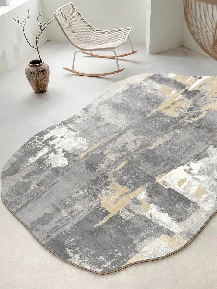 Rynx | Creative Art Living Room Large Area Rugs Irregular Bedroom Nightstand Decorative Rug Luxury Modern Wardrobe Coffee Table Rug
