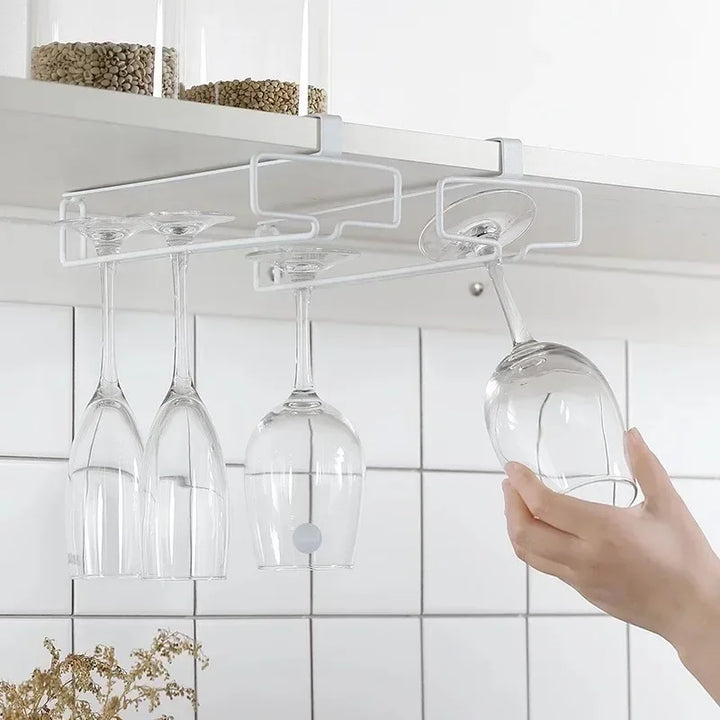 Lisslune | Wine glass holder for clamping onto the shelf