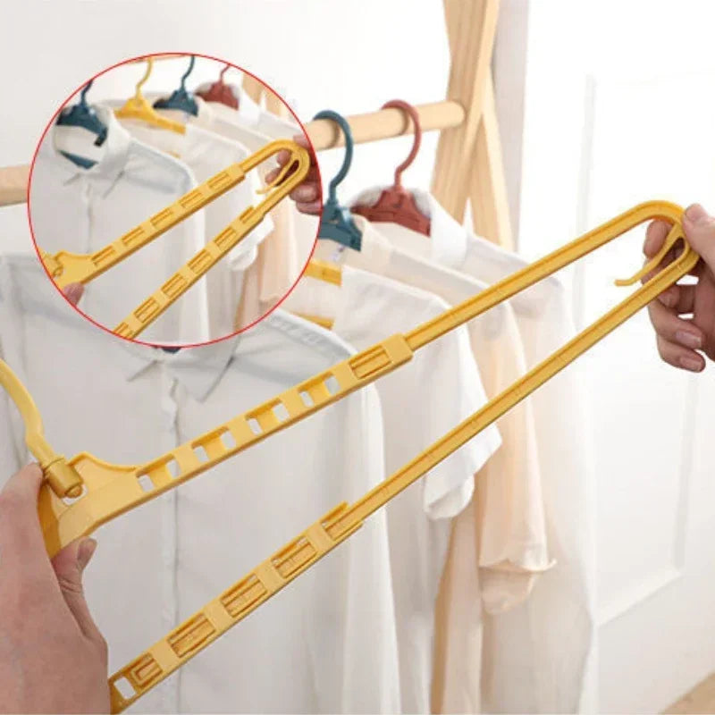 Lisslune | Long Hanger Retractable Adjustable Clothes Dryer Rack