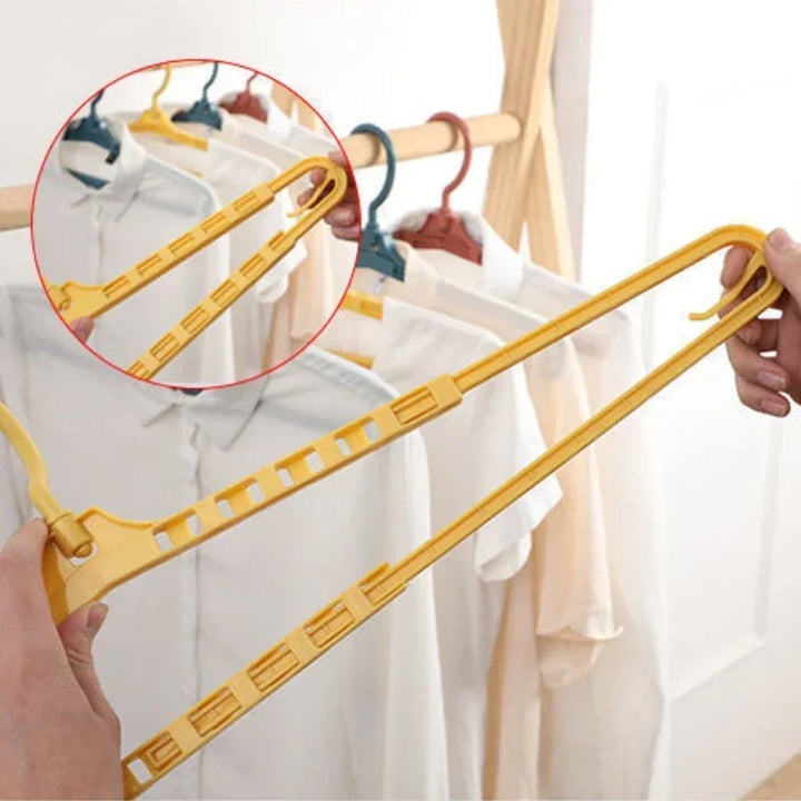Lisslune | Long Hanger Retractable Adjustable Clothes Dryer Rack