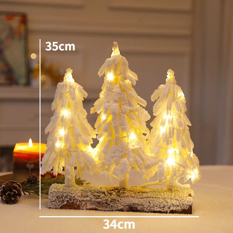 Rynx | Mini PE Christmas tree decoration Pine Topping Table Christmas tree Christmas home Party Wedding decoration New Year's gift