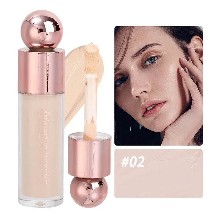 Rynx | High coverage liquid concealer Long-lasting moisture base Invisible pores Dark circles Freckles Face contour Blush Makeup