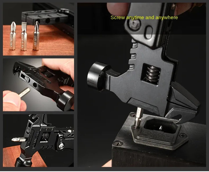 Lisslune | Premium Stainless Steel Compact Outdoor Helper Tool
