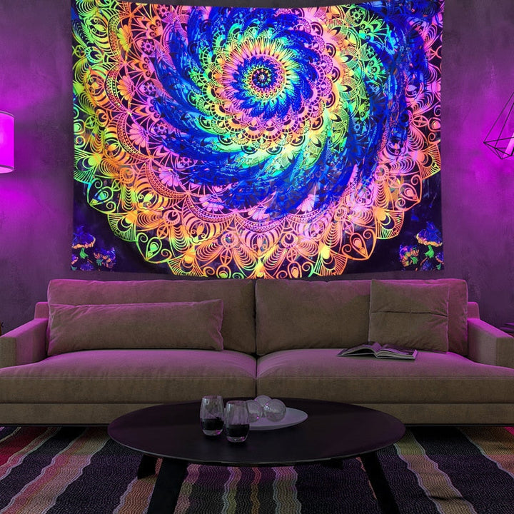 Lisslune | Colorful Glowing Luminous Tapestry