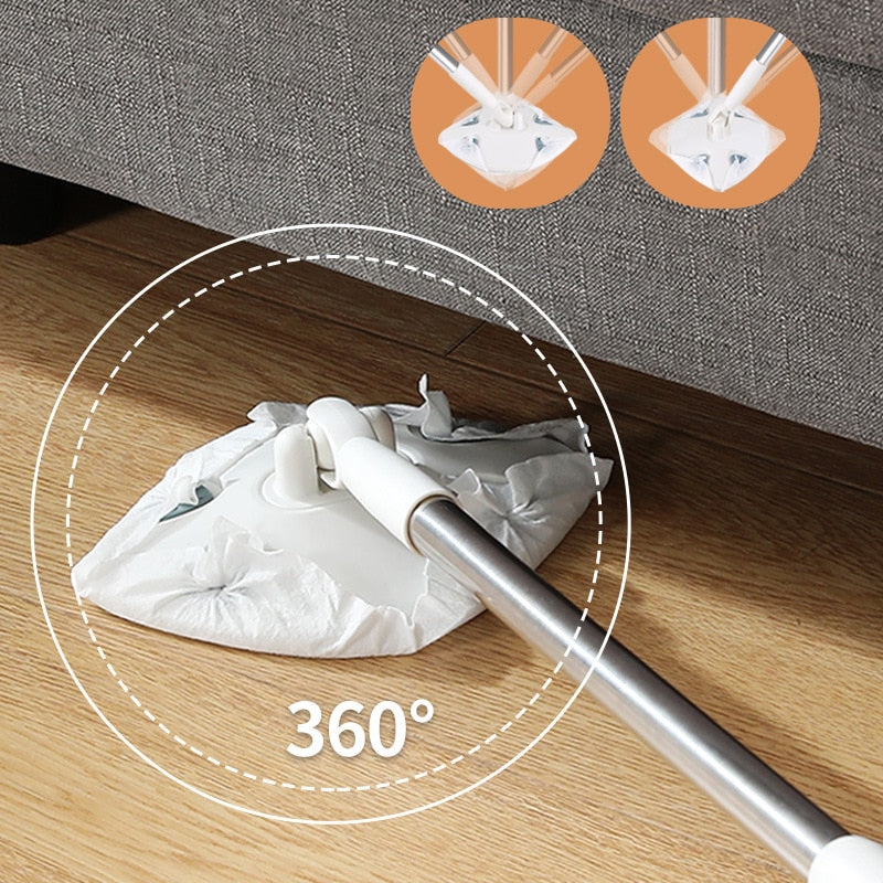 Lisslune | Lazy Clean Triangular Towel Mop