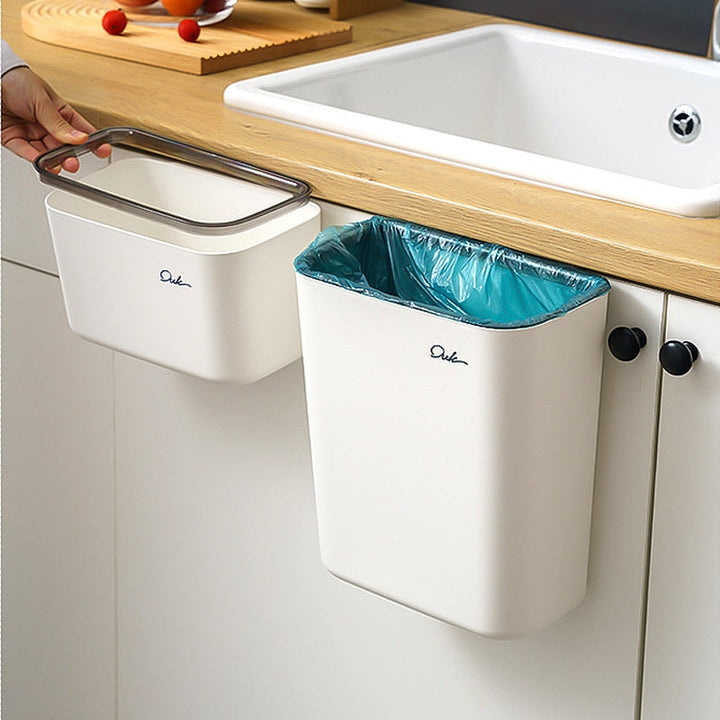 Lisslune | Kitchen Hangable Clean Corner Trash Can