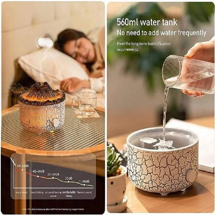 Lisslune | Vulkan LED Air Humidifier