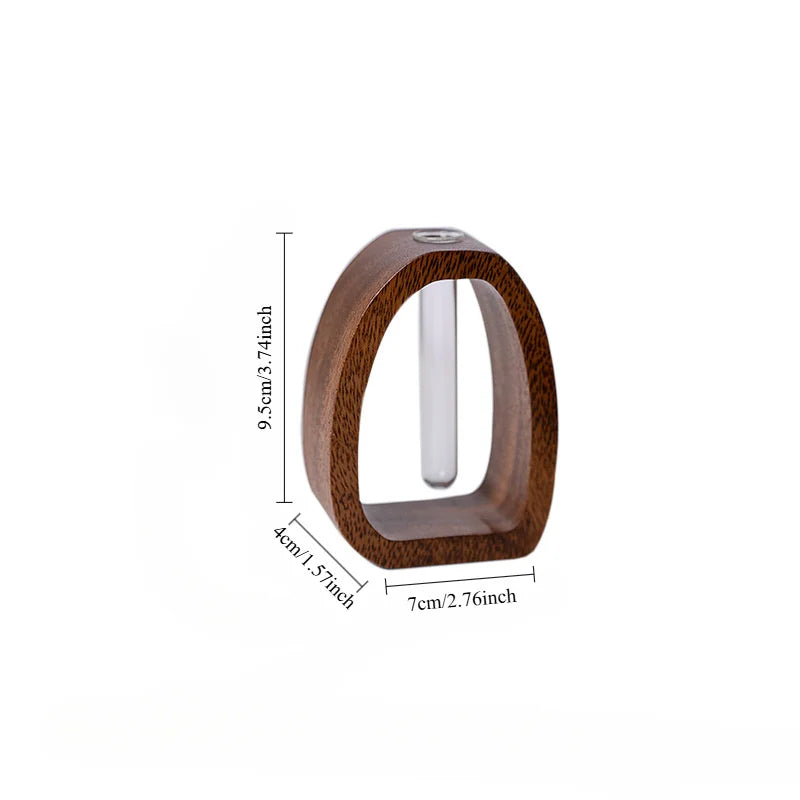 Lisslune | Nordic Style Oval Frame Tube Vase
