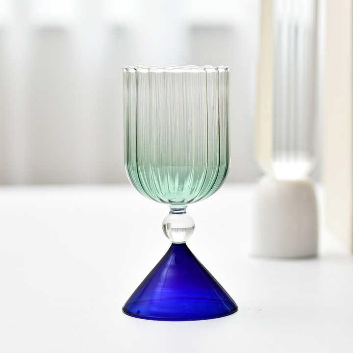 Lisslune | Tinted and textured cocktail glass