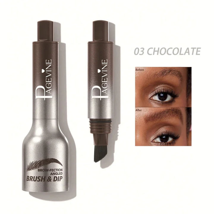 Rynx | 3D Color Pencil Eyebrow Microblading Anti-Smudge Waterproof Long-Lasting Black Brown Brush Natural Wild Eyebrow Enhancer Cream