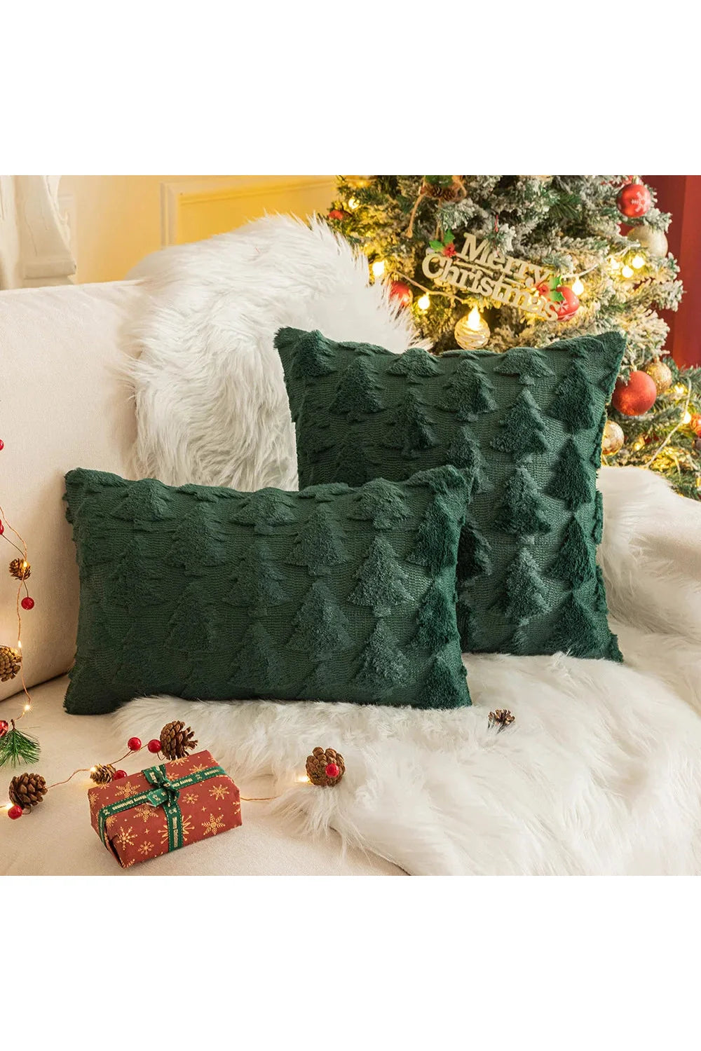 Lisslune | Plush decorative cushion cover