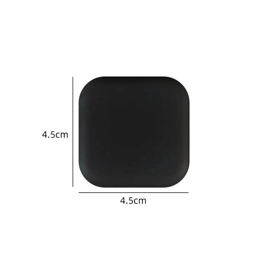 Lisslune | Self-Adhesive Silicone Caps for Door Handles - Elegant Shock-Absorbing Wall Protectors (Single Unit)