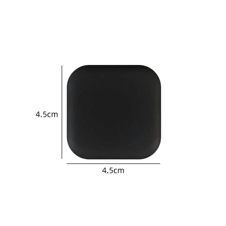 Lisslune | Self-Adhesive Silicone Caps for Door Handles - Elegant Shock-Absorbing Wall Protectors (Single Unit)
