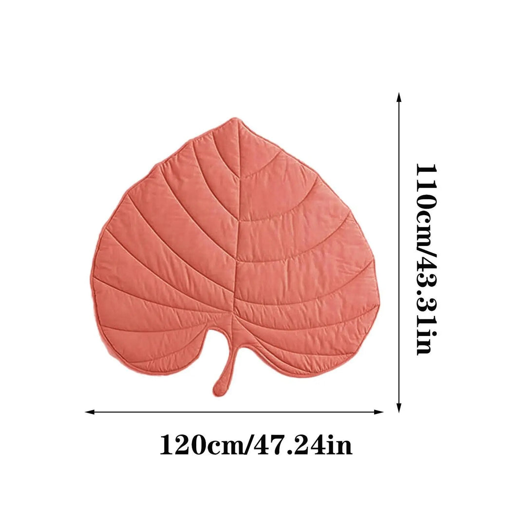 Lisslune | Leafy Comfort Blanket | Cotton Pet Blanket | Soothing and Soft