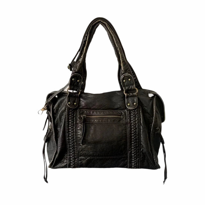 Lisslune | Genuine Leather Shoulder Bag – Elegant & Durable Handbag for Work and Everyday Use