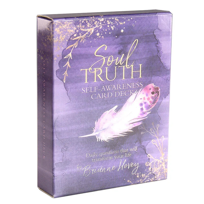 Rynx | 1 Box Soul Truth Self-Confidence Tarot Cards for Family Holiday Party Gifts Playing Board Games Cards Tarot Pack