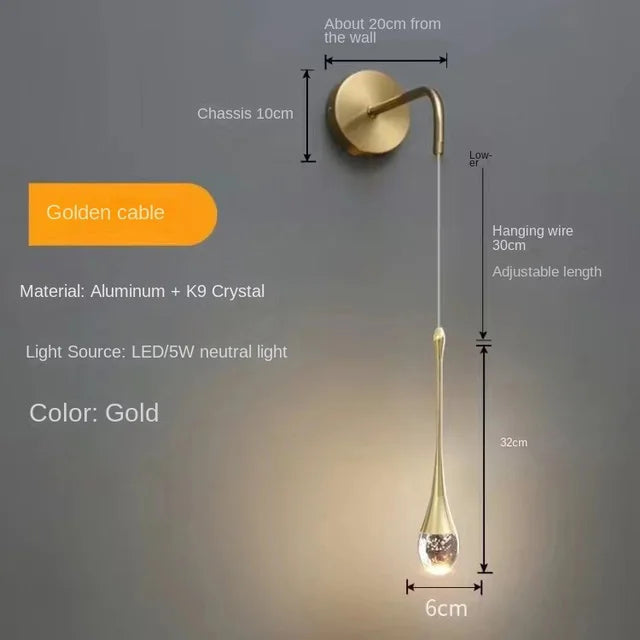 Lisslune | Stunning Crystal Pendant Lights