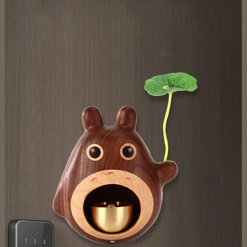 Lisslune | Wooden Penguin Cute Doorbell