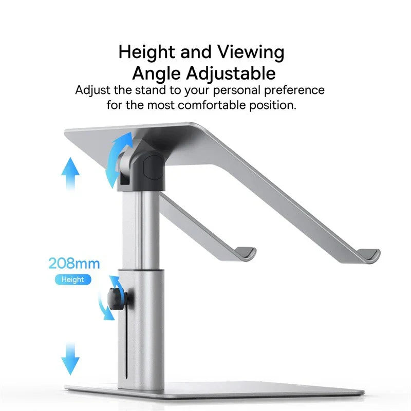 Lisslune | Ergonomic Non-slip Height Adjustable Laptop Holder Stand