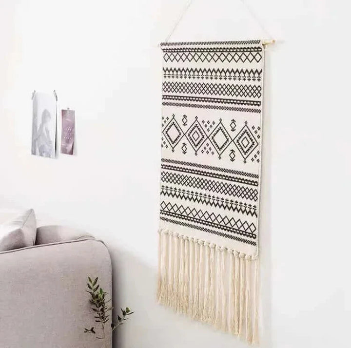 Lisslune | Macrame Hanging Cotton Rug