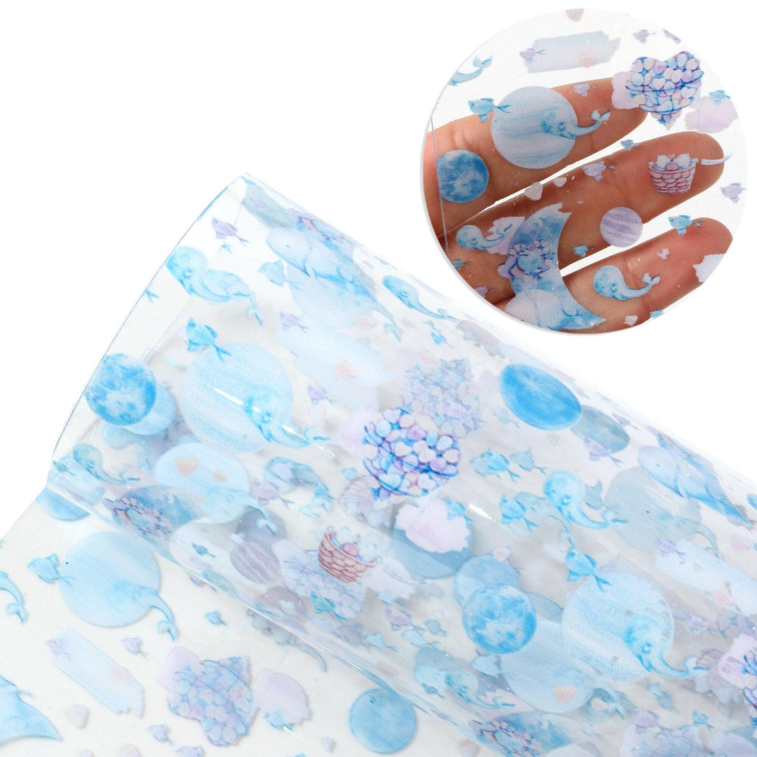 Lisslune | Bunny Egg Design artificial leather crafting sheets for creative DIY projects