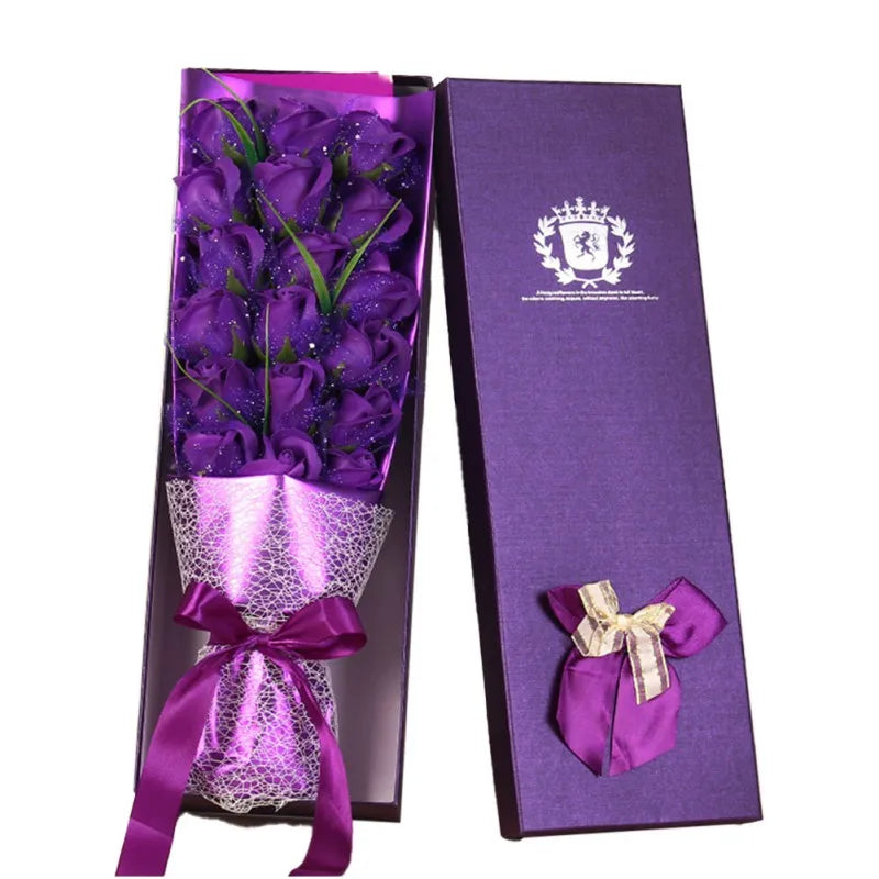 Lisslune | 1 piece handmade rose soap flower bouquet