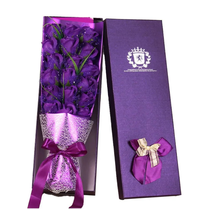 Lisslune | 1 piece handmade rose soap flower bouquet