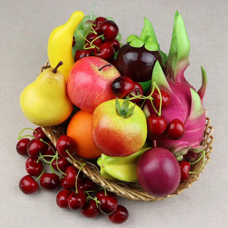 Lisslune | Life-like Synthetic Fruits and Vegetables for Stunning Home and Restaurant Decor - Ideal for Enchanting Food Photography