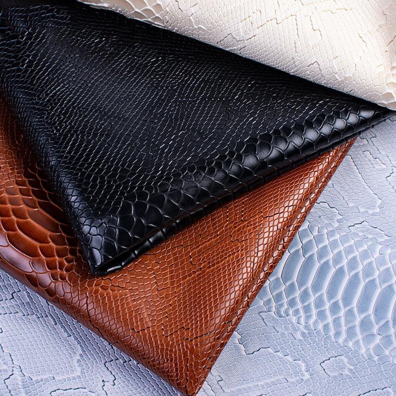 Lisslune | Serpent-themed Synthetic Leather Bag Craft Set - Essential DIY Supplies