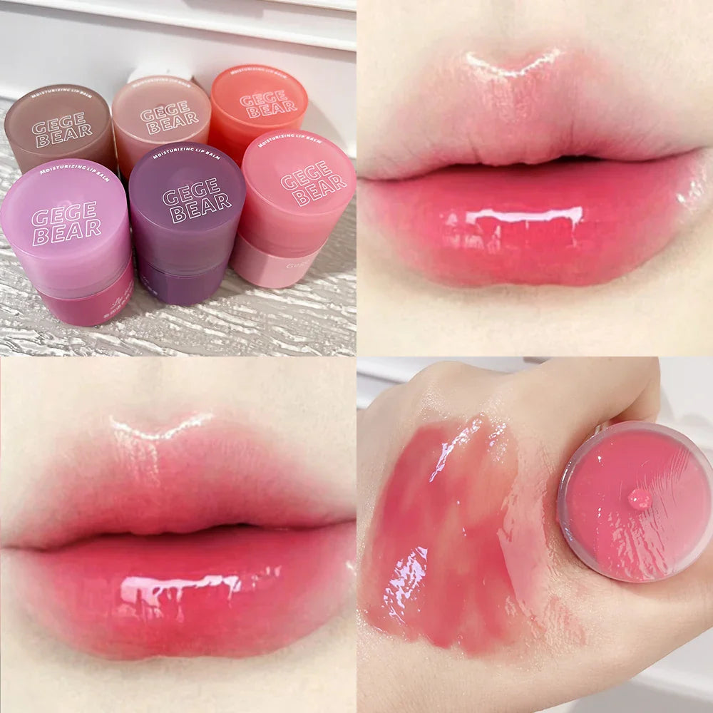 Rynx | Korean Mirror Lip Glaze Waterproof Non-stick Cup Lip Gloss Sexy Red Liquid Lipstick Long-lasting Moisturizing Natural Lip Makeup