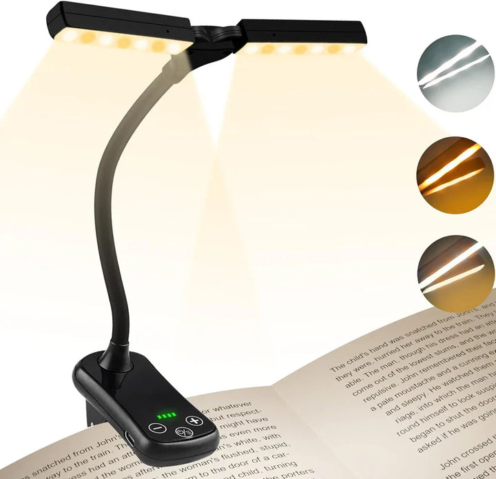 Lisslune | LED rechargeable reading lamp with touch control | Autumn lighting - Nellie