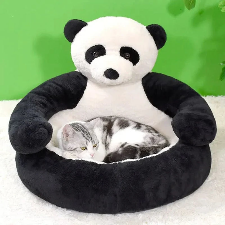 Lisslune | SAMIYA CAT BED – Round cuddle bed for cozy cat sleep