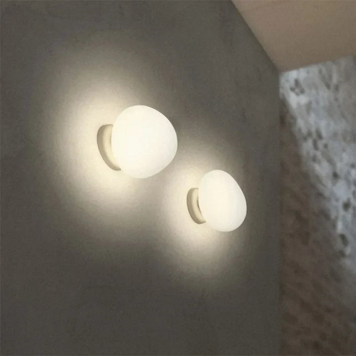 Lisslune | VivaGlow – Elegant White Ceiling Lamp for Modern Interiors