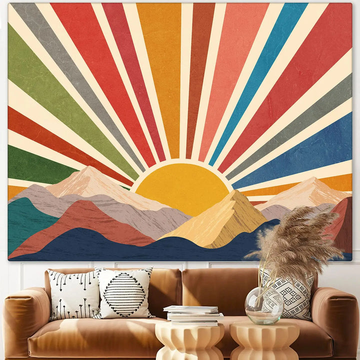 Lisslune | Sunray Pastel Tapestry